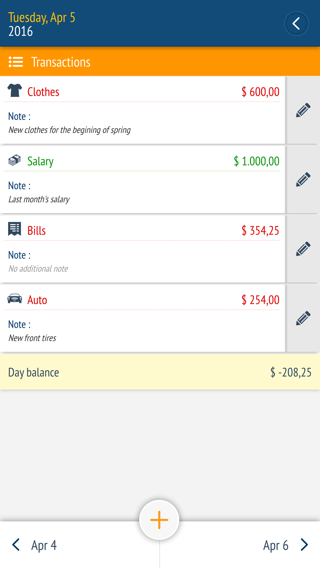 Expense manager & tracker — screenshot 2
